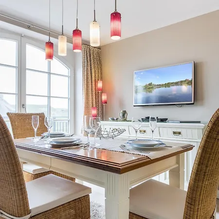 公寓 Strandresidenz Langeness 韦斯特兰